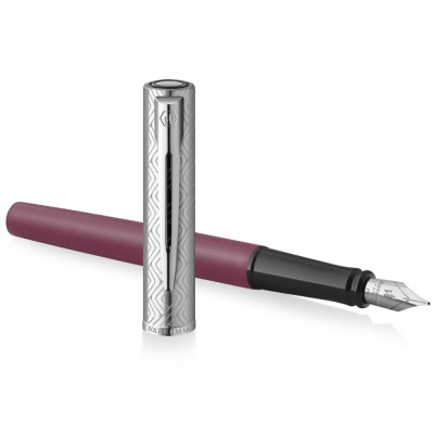 Ручка перьевая Waterman ALLURE Deluxe Pink CT FP F (13 402) Винница - изображение 3