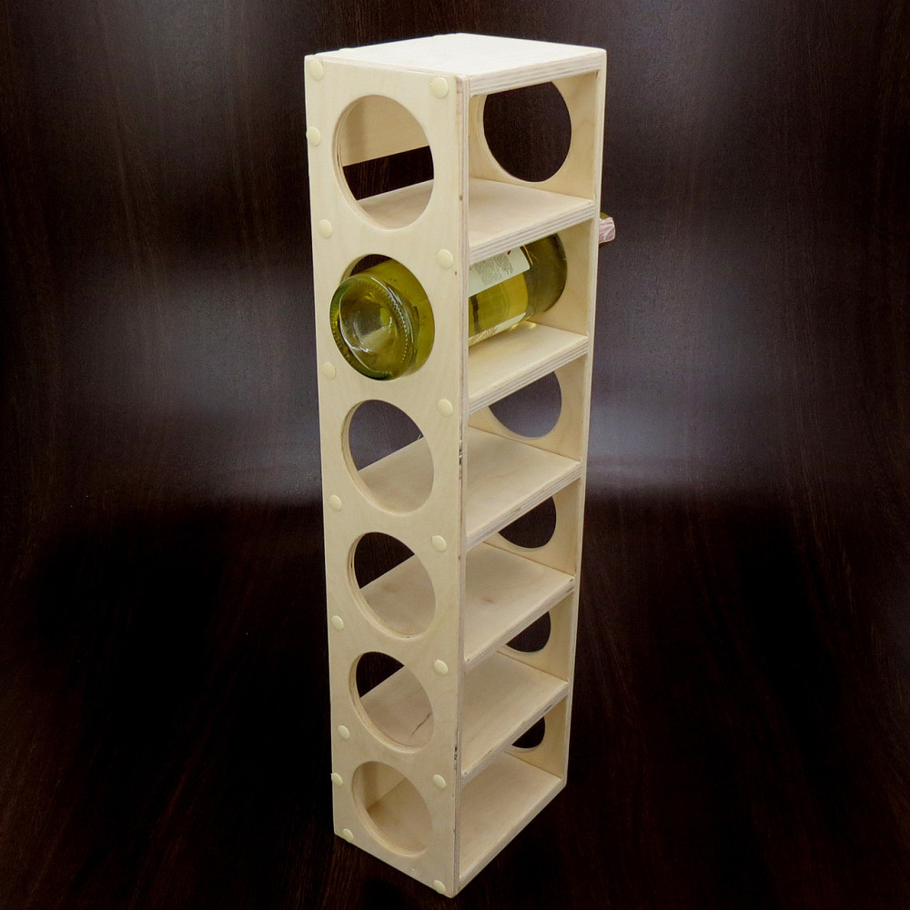 Настольная винная полка 