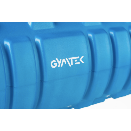 Масажний ролик Gymtek для йоги та фітнесу EVA 33*14см синій Киев