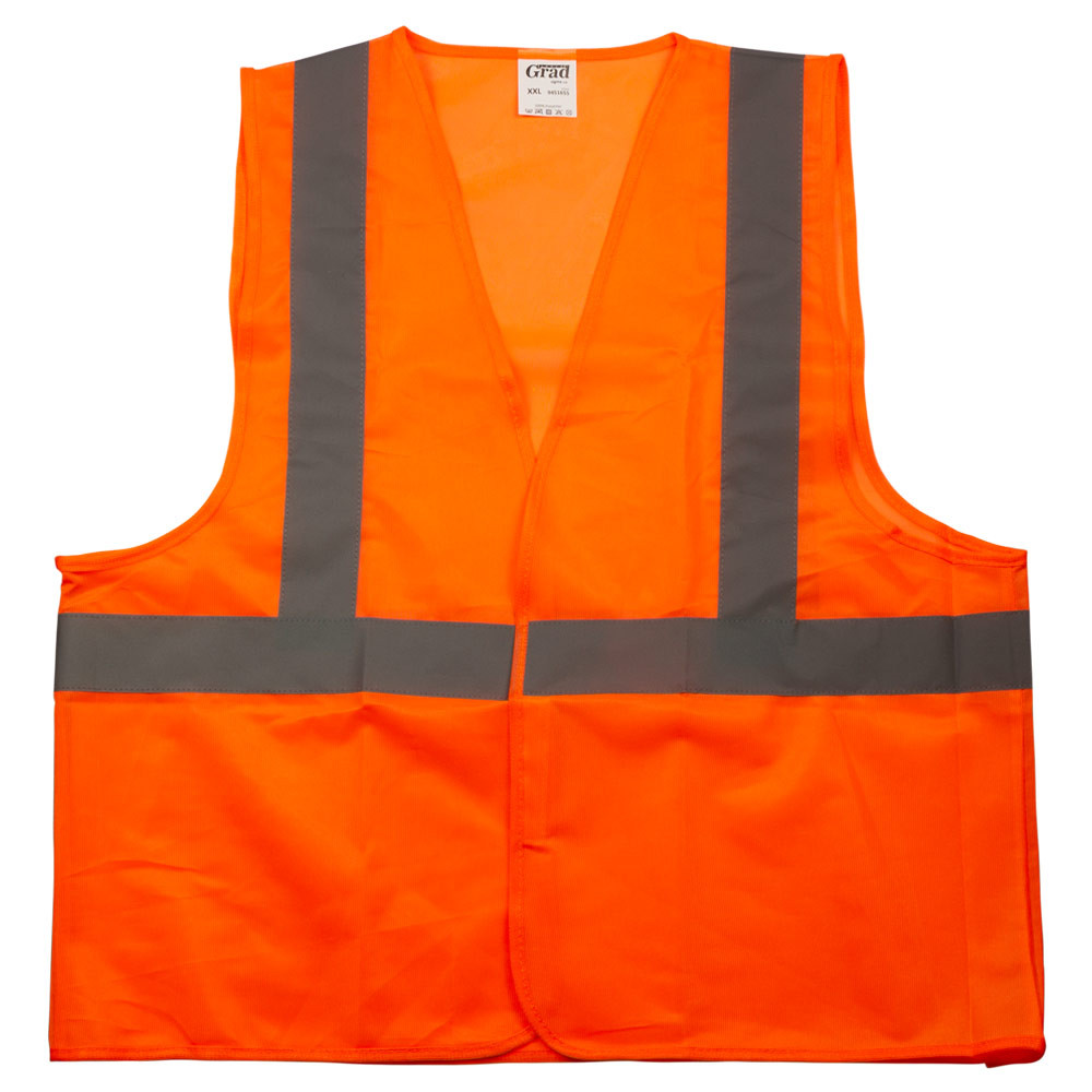 Grad Сигнальный жилет оранжевый 3 с/о полосы XXL GRAD (9451655) Коломия - фото 1