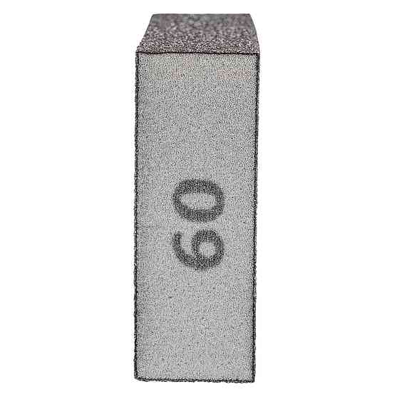 Губка шлифовальная четырехсторонняя 100×70×25мм P60 SIGMA (9130641) Ровно