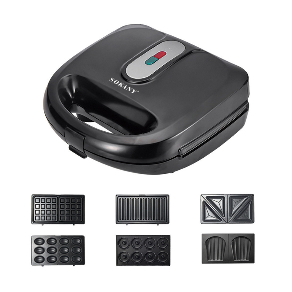 Мультипекар Sokany SK-908 6 в 1 750 Вт Київ - фото 1