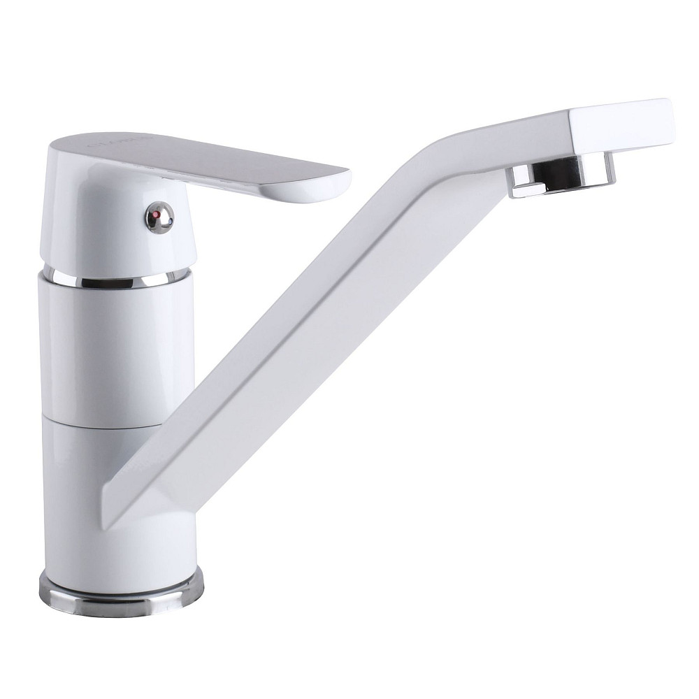 Змішувач для кухні Globus Lux Laguna GLA-0203Q-7-WHITE Тернополь - изображение 1