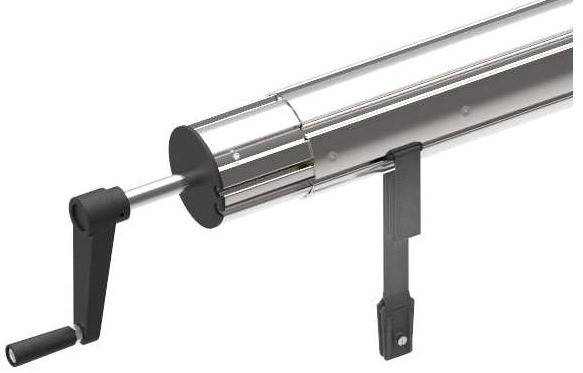 Штанга телескопічна для намотувального пристрою Flexinox 87197011 (250-450 см) Київ - фото 2