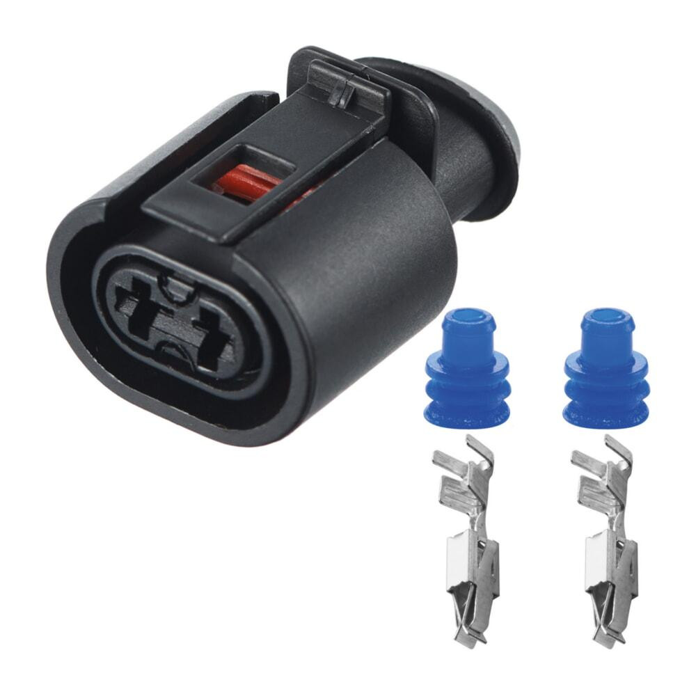 Роз'єм конектор 2-кон., Дат, Abs, 357973202, 6N0927997A, VAG Германия, Франция, Германия Audi, Bugatti, Porsche, Seat, Skoda Київ - фото 1