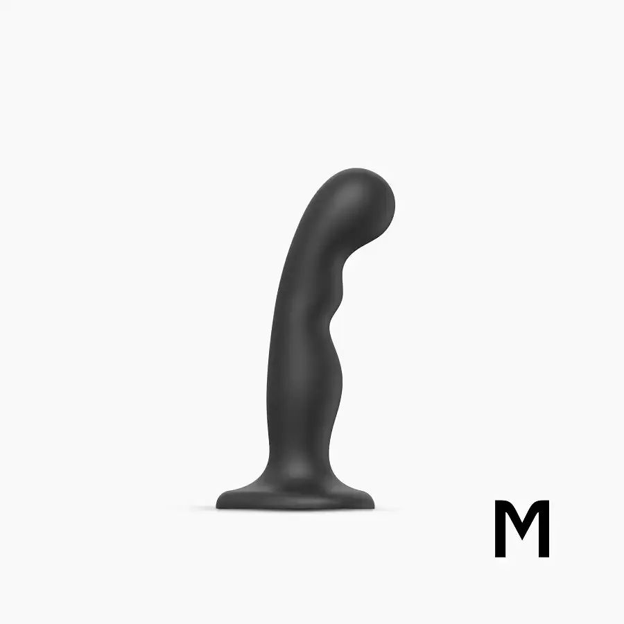 Насадка для страпона Strap-On-Me Dildo Plug P&G Black M Львів - фото 1
