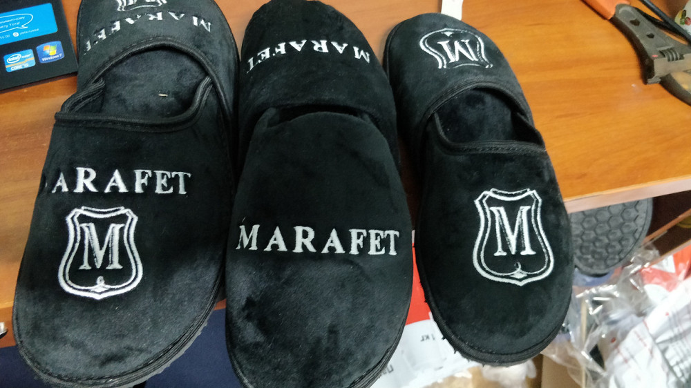 Тапочки с вышивкой женские мужские тапки на заказ от производителя Одесса - изображение 7