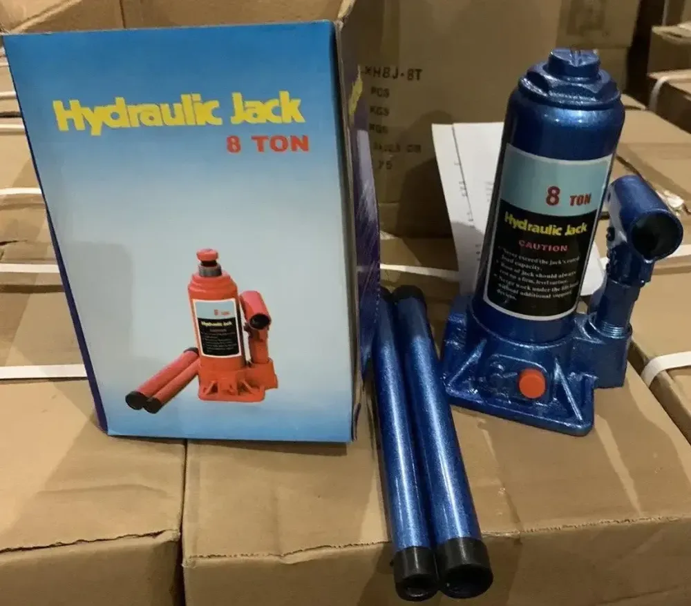 Домкрат LEX LXHBJ-8T – гидравлический 8 т, высота 190–350 мм, усиленный корпус Ивано-Франковск - изображение 2