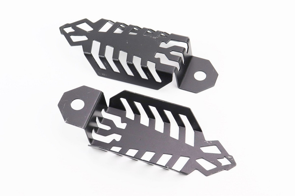 Захист заднього амортизатора універсальна TUNING, ЧОРНИЙ, к-кт 2шт Київ - фото 1