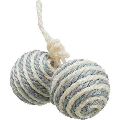 Игрушка Trixie Мячи с мятой для кошек, d:4,5 см (сизаль) Винница