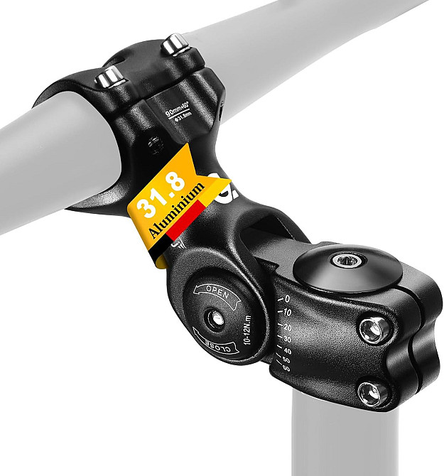 Регульований винос керма для велосипеда GUOOTU Ø 31.8см Луцьк - фото 1