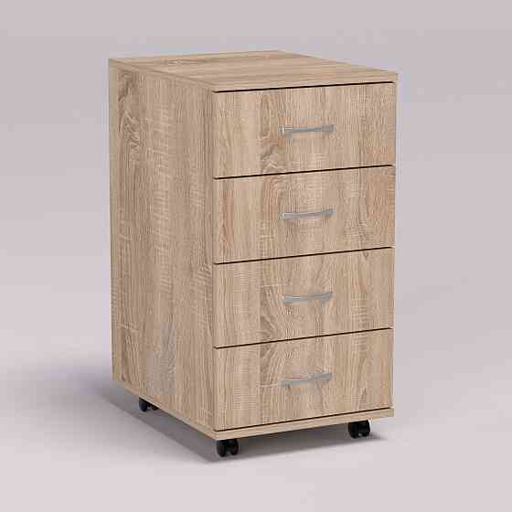 Тумба офисная ТМ-1, Дуб Сонома, 400/520/750 Львов