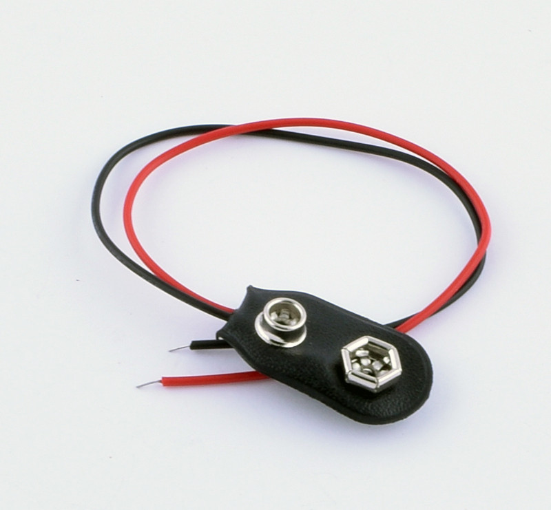 Гніздо тримач 9V крони з кабелем Полтава - фото 1