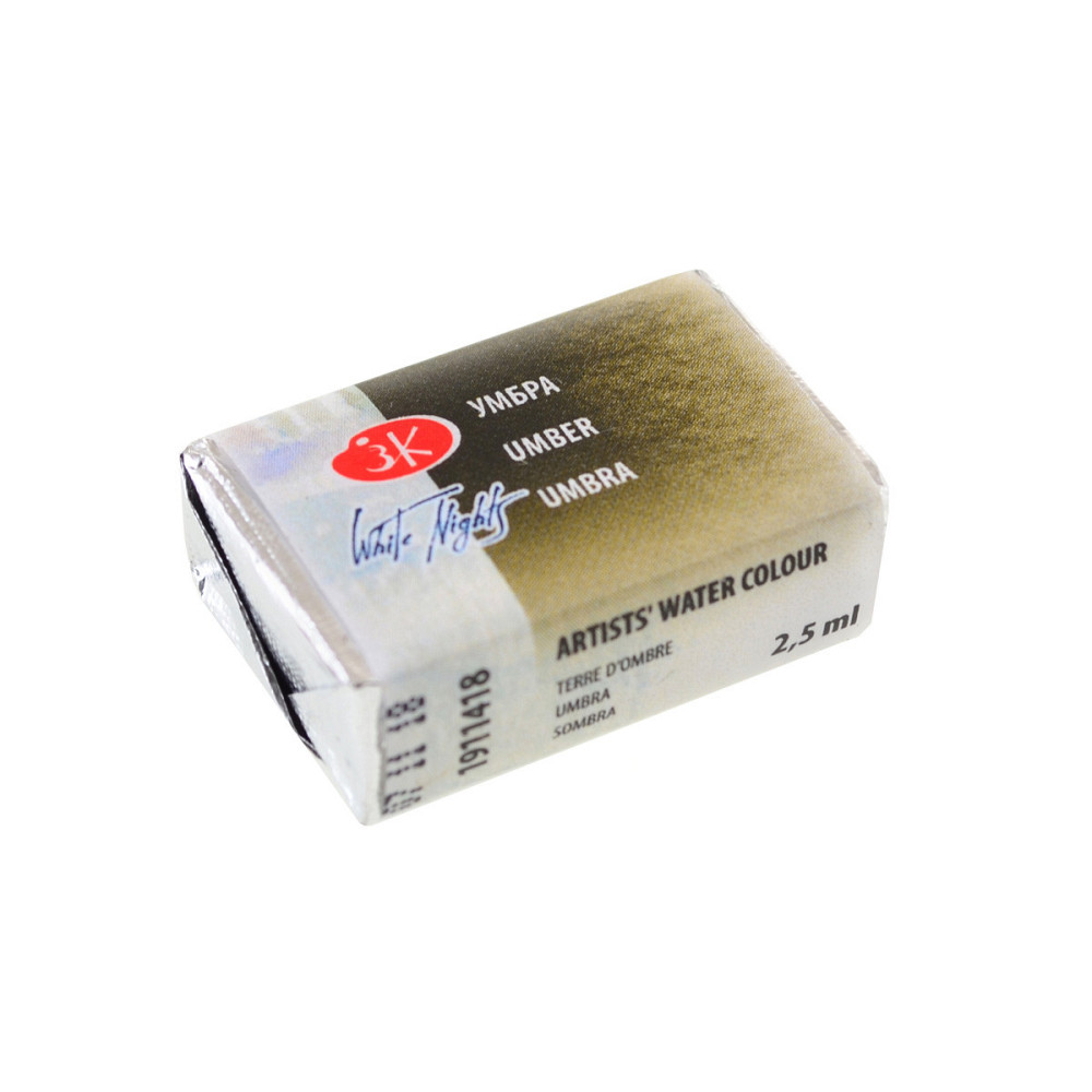 Фарба акварельна "Професійна" 351231 умбра 2,5мл, шт Київ - фото 1