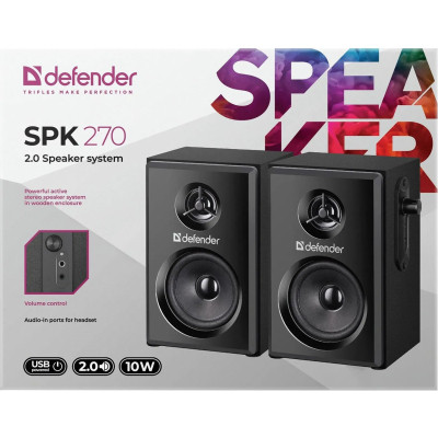 Акустична система Defender SPK 270 USB Black (65270) Вінниця - фото 7