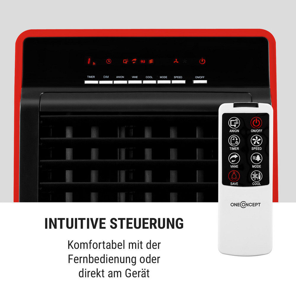 CTR-1 4-в-1 охолоджувач вентилятор зволожувач очисник повітря 360 м3/год 
            
                 65 Вт 
                
                     8 Рівне - фото 7