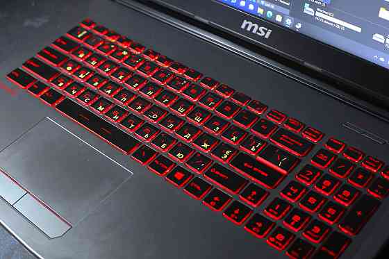 Игровой мощный ноутбук MSI i5-8300H /16 GB / 240 GgbSSD + 1 tb HDD / GeForce GTX 1050 Б\У Киев