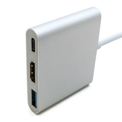Порт-реплікатор Extradigital USB Type-C to HDMI/USB 3.0/Type-C (0.15m) (KBH1691) Вінниця - фото 4