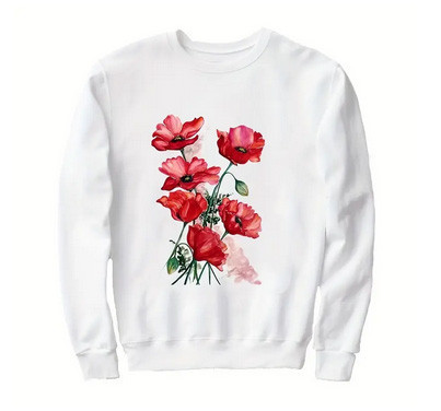 Термонаклейка для одягу жіноча Макі Київ - фото 1