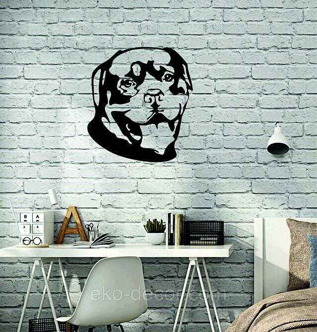 Декоративне настінне Панно «Ротвейлер», Декор на стіну Київ - фото 9