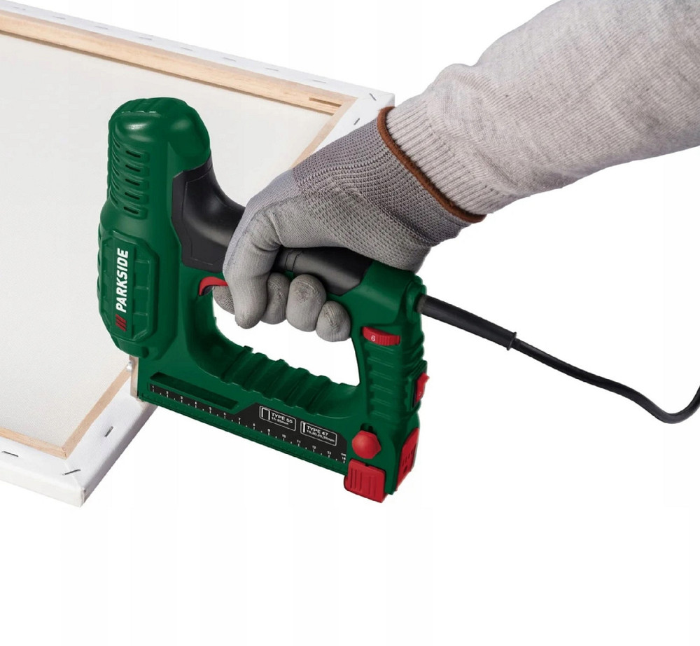 Электрический степлер сетевой c гвоздями 15-32 мм и скобами 15-25 мм Parkside (PET 25 D4) Нововолынск - изображение 7