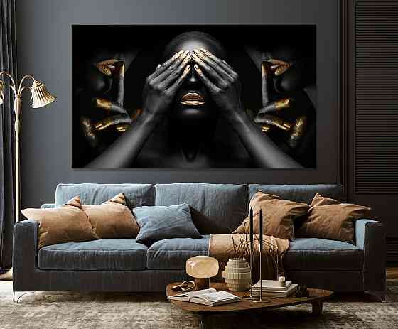 Картина холст в гостиную / спальню  Дівчина     MLP_112 80х160см Киев