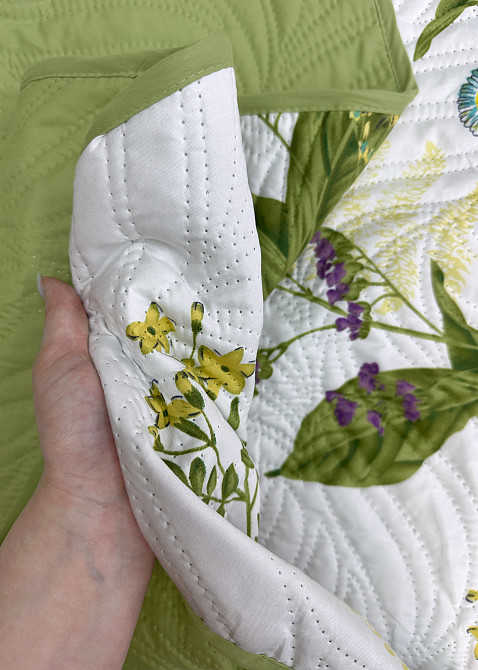 Покривало Decorator Spring Glade 140х215 см з різнобарвним квітковим принтом (85-187) Київ - фото 2