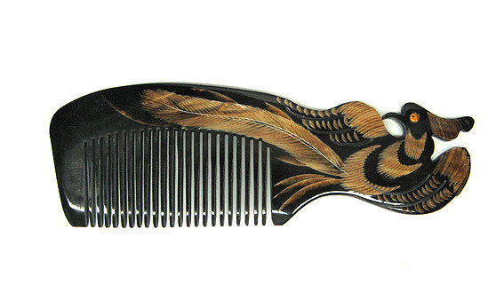 Гребень для волос из кости Уточка Киев - изображение 1