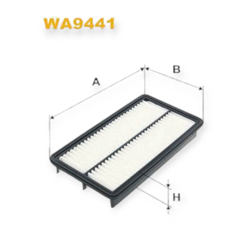 Фільтр Mazda 6 1.8-2.0i, 2.2d (GG, GH) повітряний Мукачево - фото 1