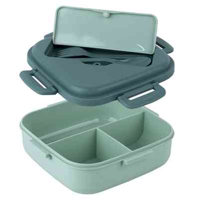 Ланч-бокс детский Kite с разделителем 1100 мл, зеленый (K23-186-1) Винница