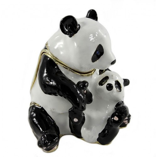 Скринька в стилі Фаберже Панди Київ - фото 1