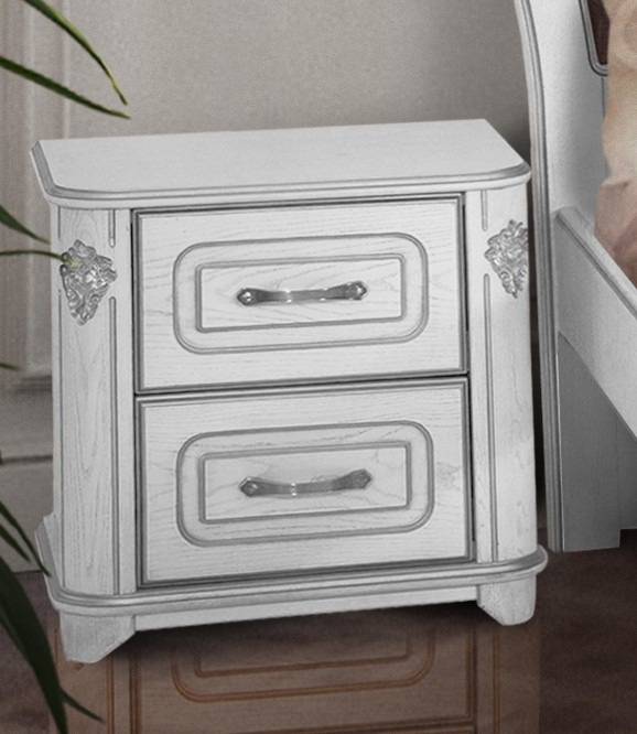 Тумба Феліція, білий+срібна патина Киев - изображение 2