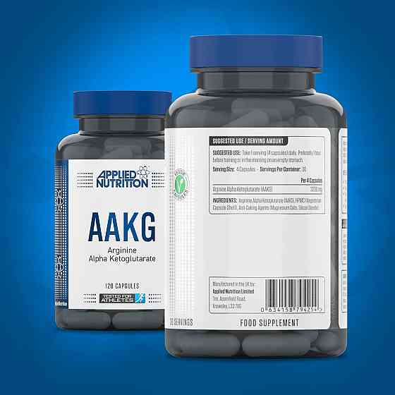 Аргинин Applied Nutrition AAKG ARGININE ALPHA KETOGLUTARATE 120 VEGGIE CAPS Луцк