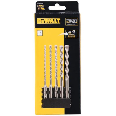 Набор буров DeWALT в касете для Tough Case, SDS Plus, L=160 мм., d = 5, 6, 8, 10, 12 мм., 6 шт (DT70837) Винница - изображение 1