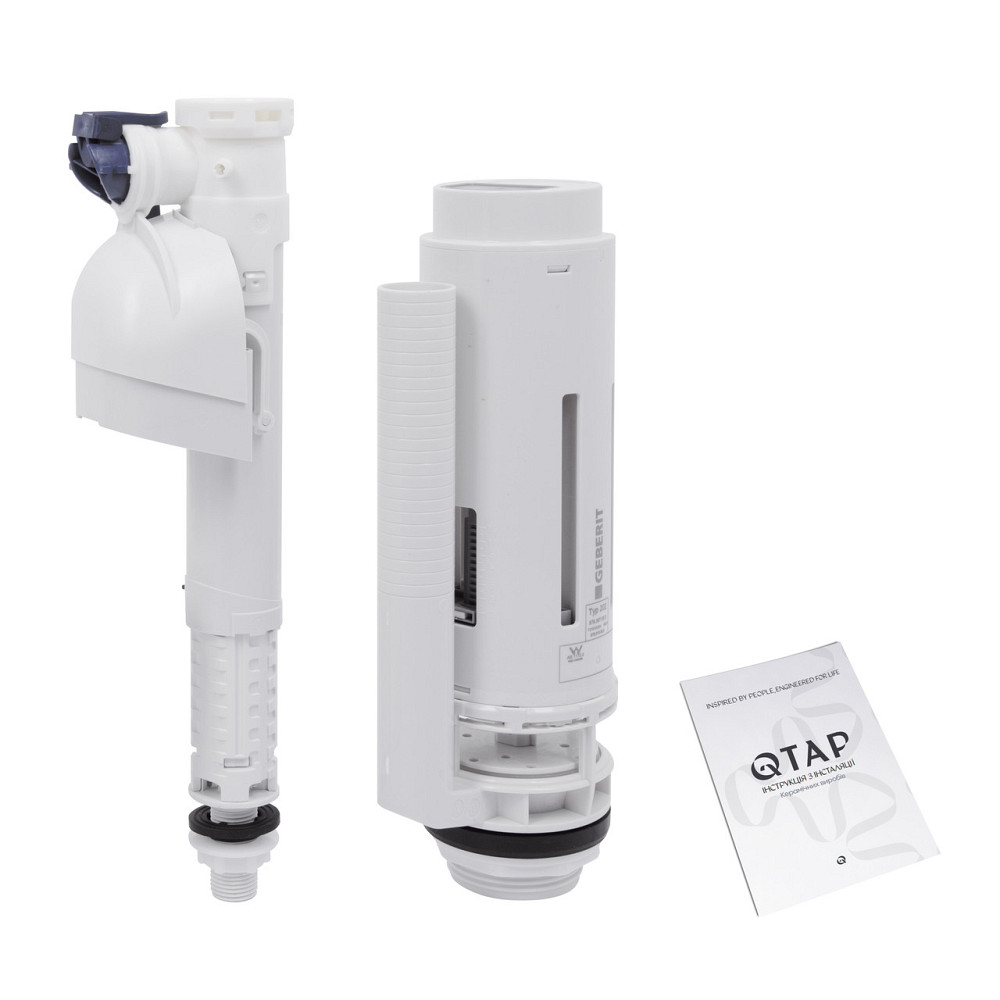 Унітаз-компакт Qtap Crow безобідковий із сидінням Soft-close QT05222170W Київ - фото 10