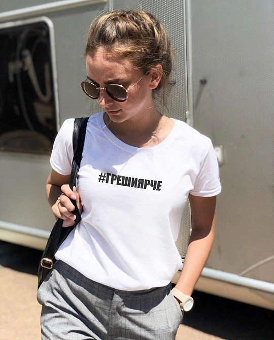 Белая футболка с рисунком Черновцы - изображение 1