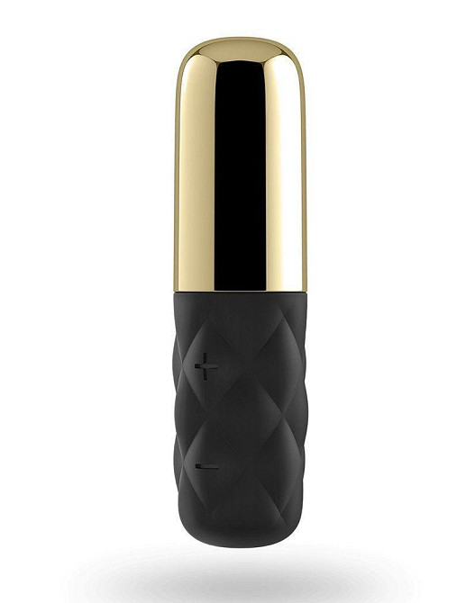 Потужний мінівібратор Satisfyer Sparkling Darling Gold зі знімним ковпачком, 15 режимів роботи Sex Aura Київ - фото 1