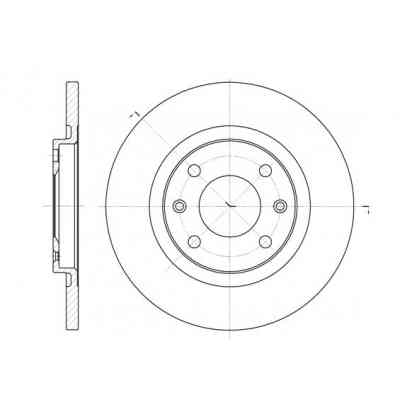 Гальмівний диск REMSA 6536.00 Вінниця