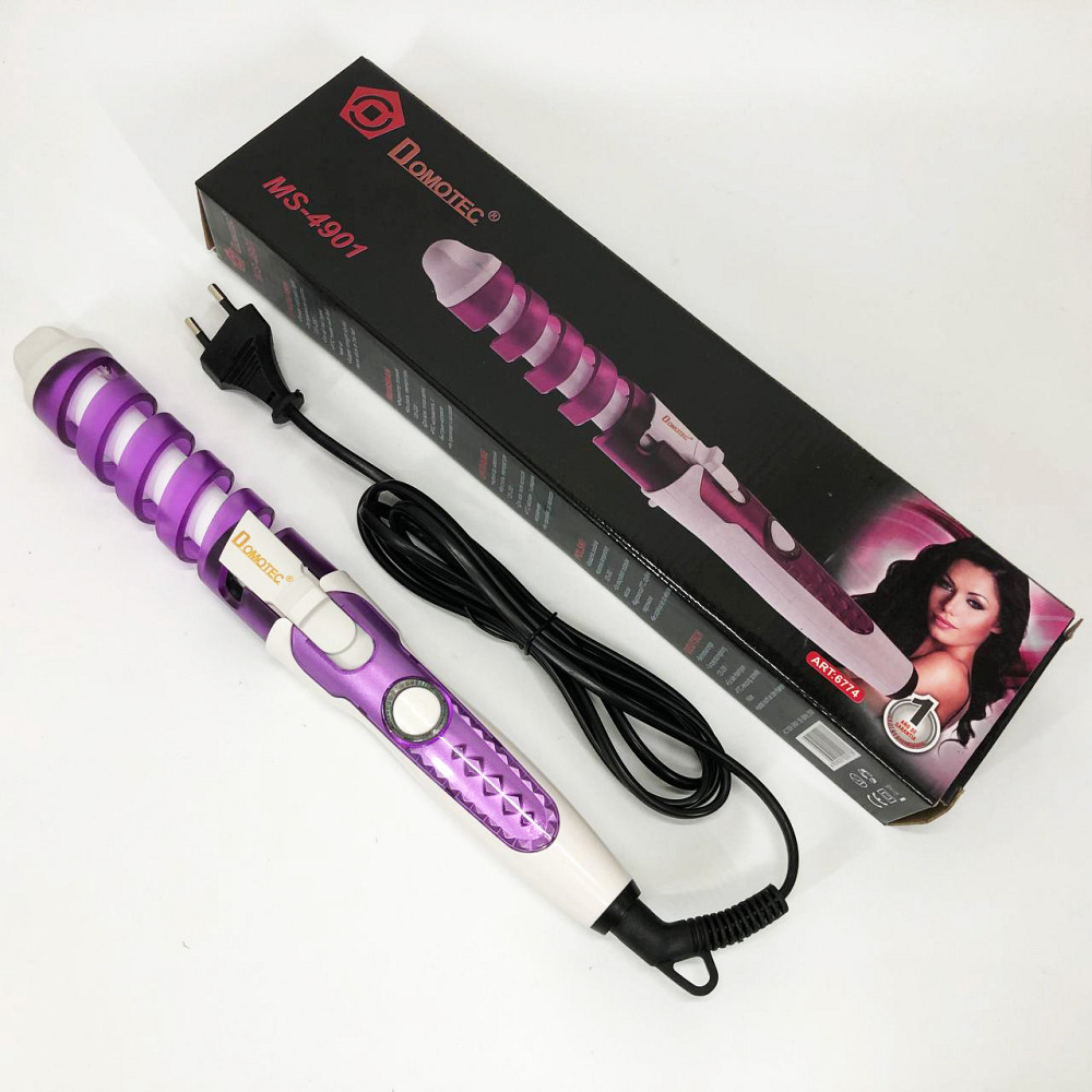 Щипцы для приобретения объема волос, Плойка для завивки для прически Плойка обьема JT-43 Львов - изображение 6