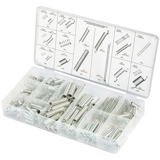 Набор пружин 5,5 х 17,5,5 х 35, 6,5 х 10,7 х 12,5, 7 х 19, 9 х 35, 9,5 х 16, 9,5 х 19 мм, 200 пр Полтава - изображение 1