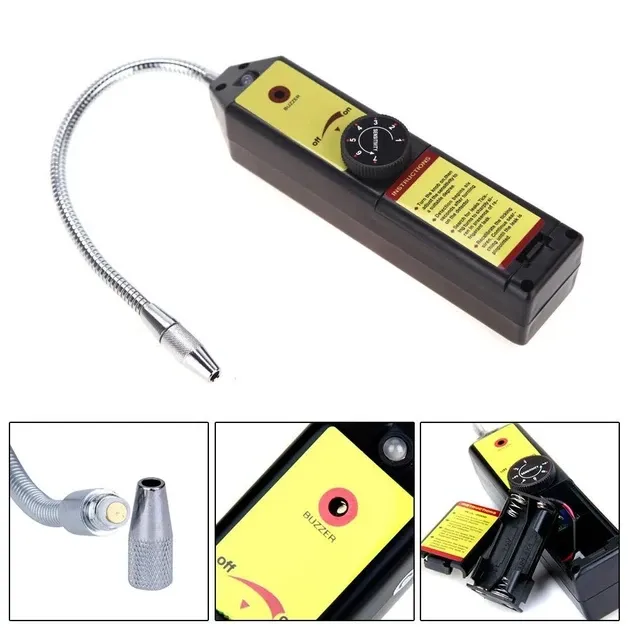 Детектор утечки хладагента WJL-6000 универсальный, электронный течеискатель фреона Киев - изображение 1