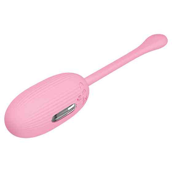 Віброяйце - Pretty Love Doreen Electric Shock Egg Light Pink (App) Sex Aura Київ