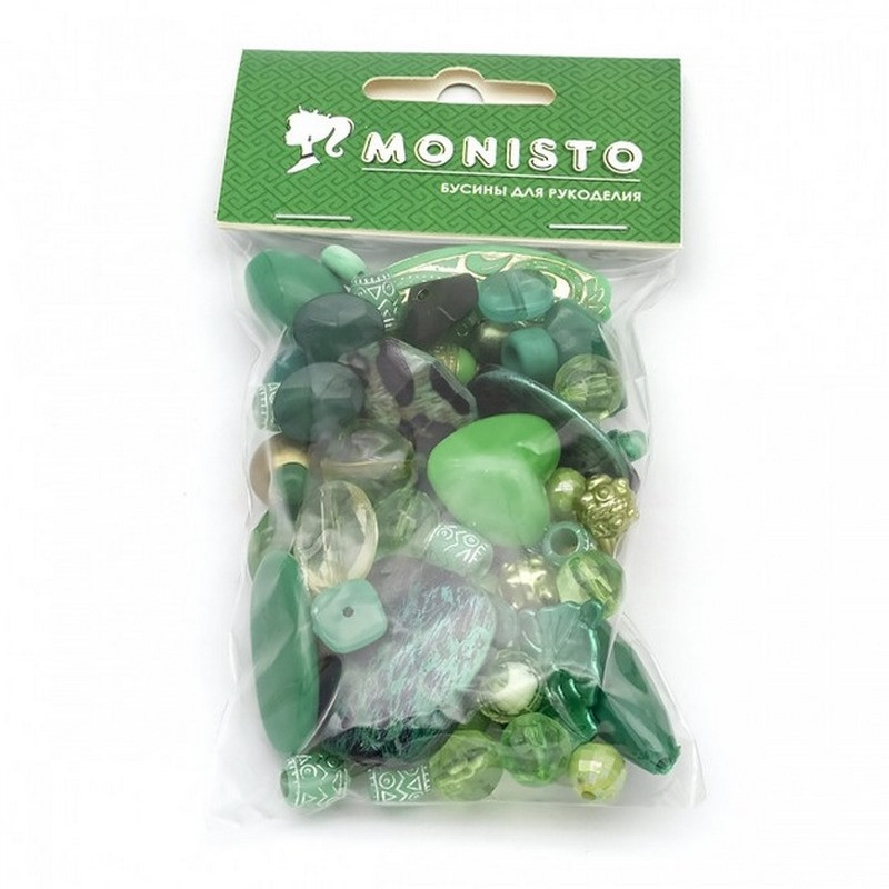 Декоративні намистинки для творчості Бомбей Dom Busin УТ100014221 в упаковці 110 шт Вінниця - фото 6
