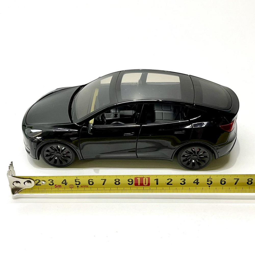 Машина Автосвіт Tesla Model Y інерційна відчиняються двері капот багажник 17см Чорна (AP-2001) Чернигов - изображение 4