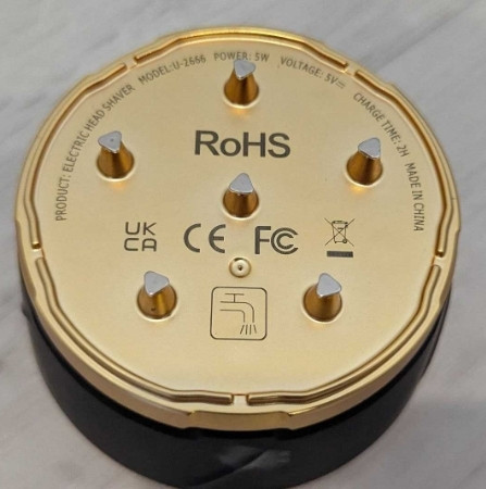 Электробритва для головы Ufree 6D магнитная водозащищенная бритья бороды. Харьков - изображение 3