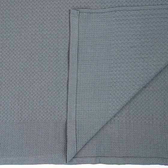 Простирадло-покривало вафельне GM TEXTILE 200х220см 220г/м2 (Сірий) Суми