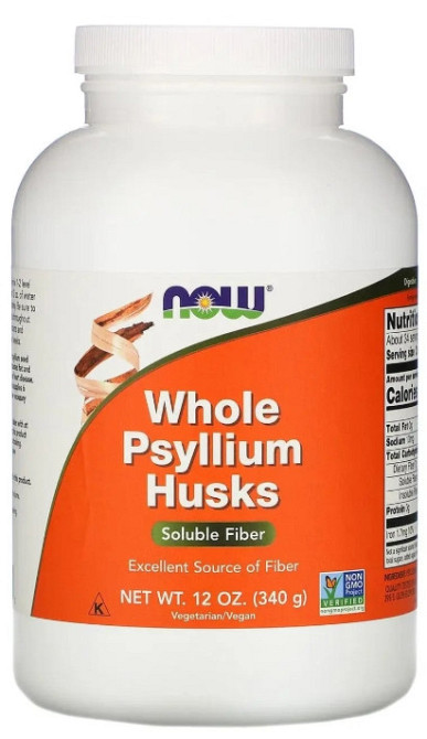 Подорожник(целая шелуха) Now Foods Whole Psyllium Husks 340 г Киев - изображение 1