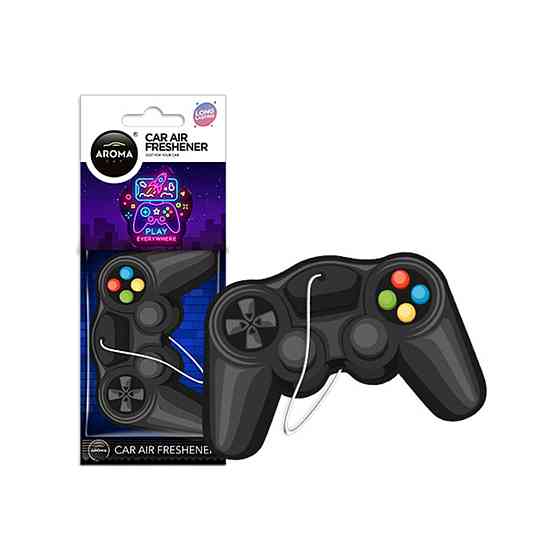 Ароматизатор Aroma Car Cellulose GAMES - Controller Lumiere сухий Київ