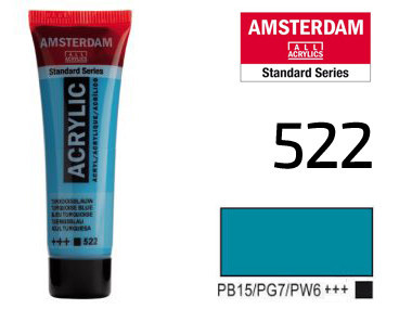 Краска акриловая AMSTERDAM (104) Белая цинковые 20 мл Royal Talens 2 522 Киев - изображение 1