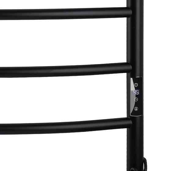 Рушникосушарка UNIO LD ЕU 700-500-7 BLK Лесенка Дуга электро черная Киев